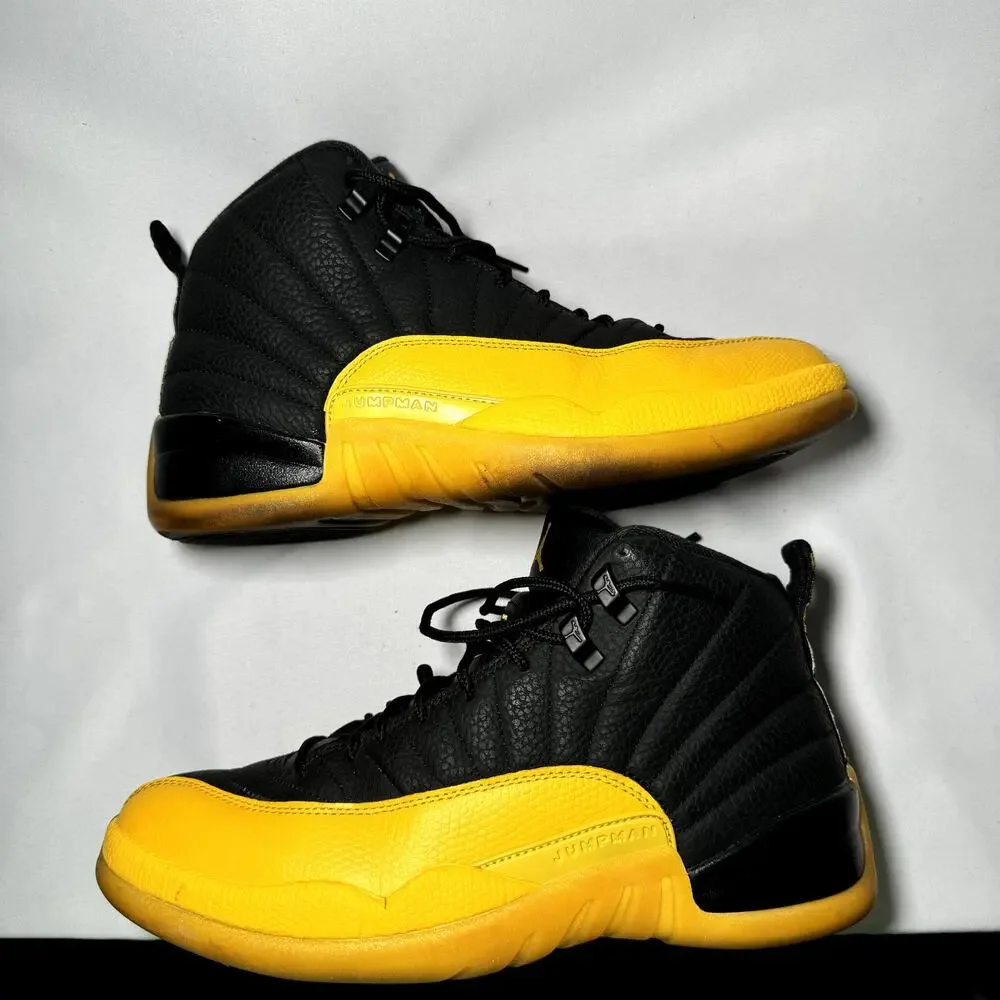 Size 9.5 - Nike Air Jordan 12 Retro University Gold Men's Shoes